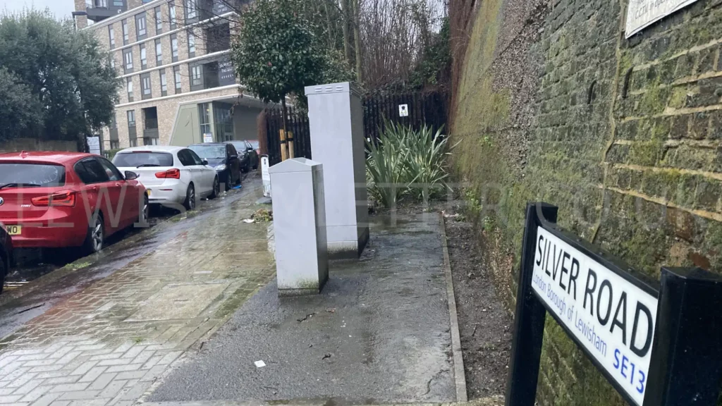 Silver Road sign