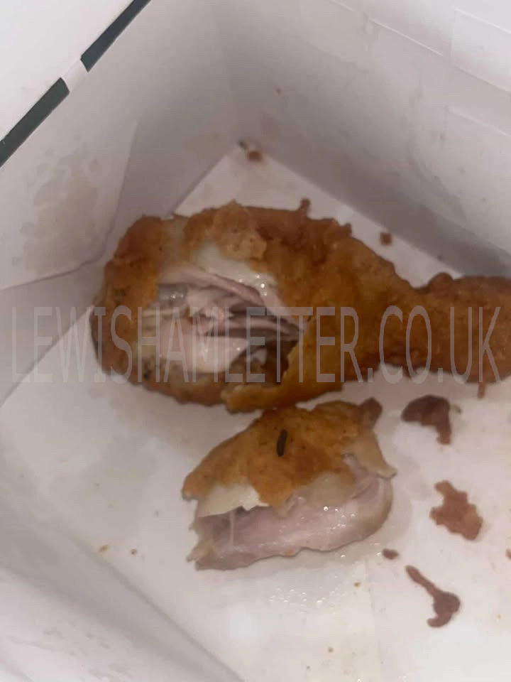 Terri kept the chicken in her fridge for weeks waiting for the council to inspect it