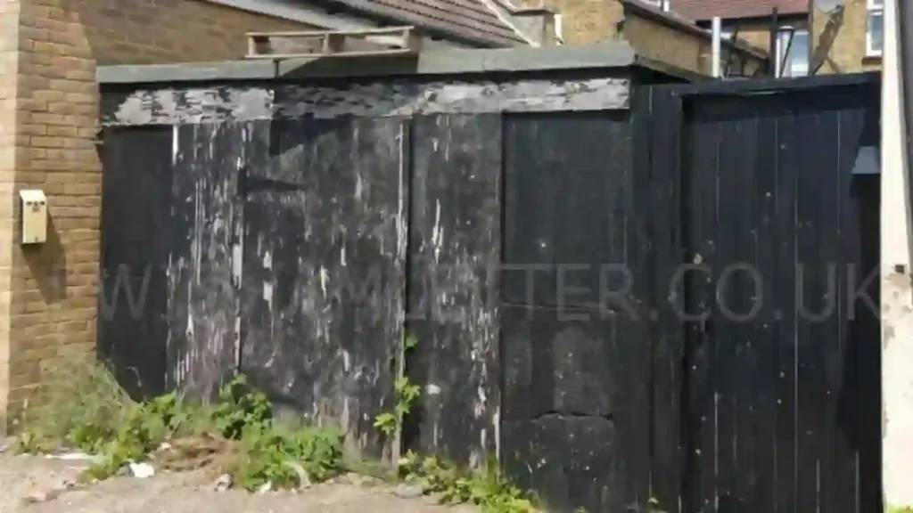 The property was previously a shop storage area before the conversion