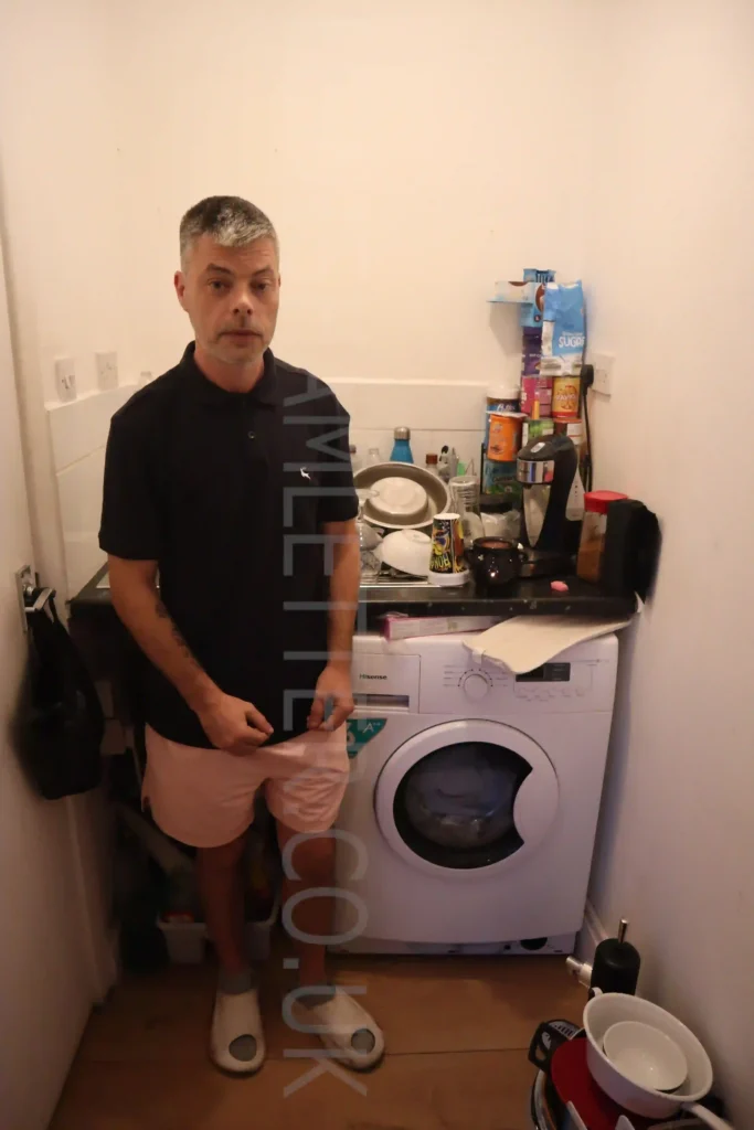 Tony says he has nowhere else to move to that is within reach of his support network